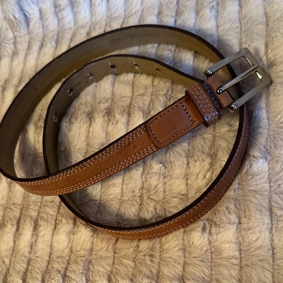 Rolf’s Brown Leather Men's Belt - Picture 1 of 7